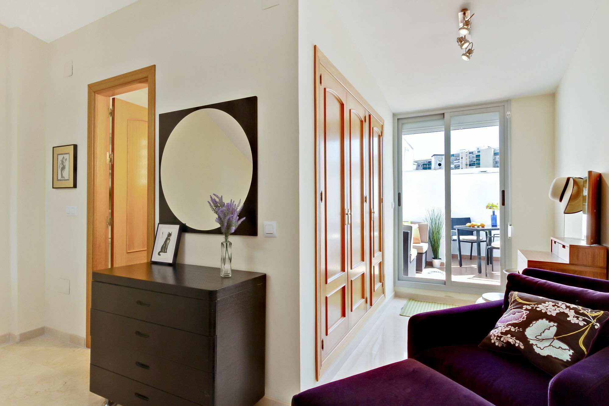 Апартаменты Del Parque Flats - Ollerias Duplex Малага Экстерьер фото